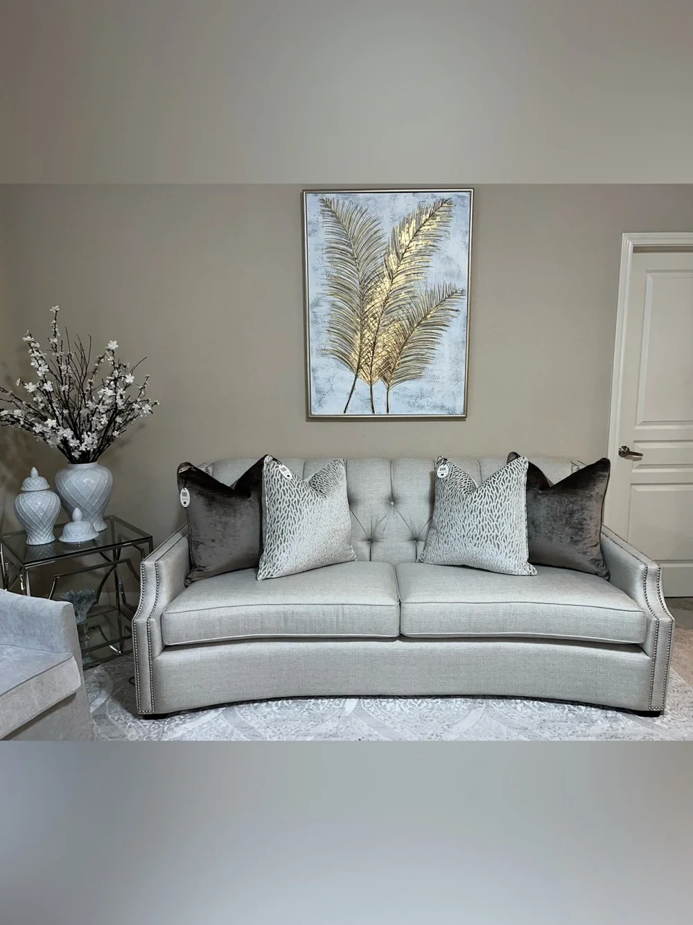 1-CALLISTO HOME CUT VELVET ANIMAL PRINT LUXURY DECORATIVE PILLOW (T01020F12)